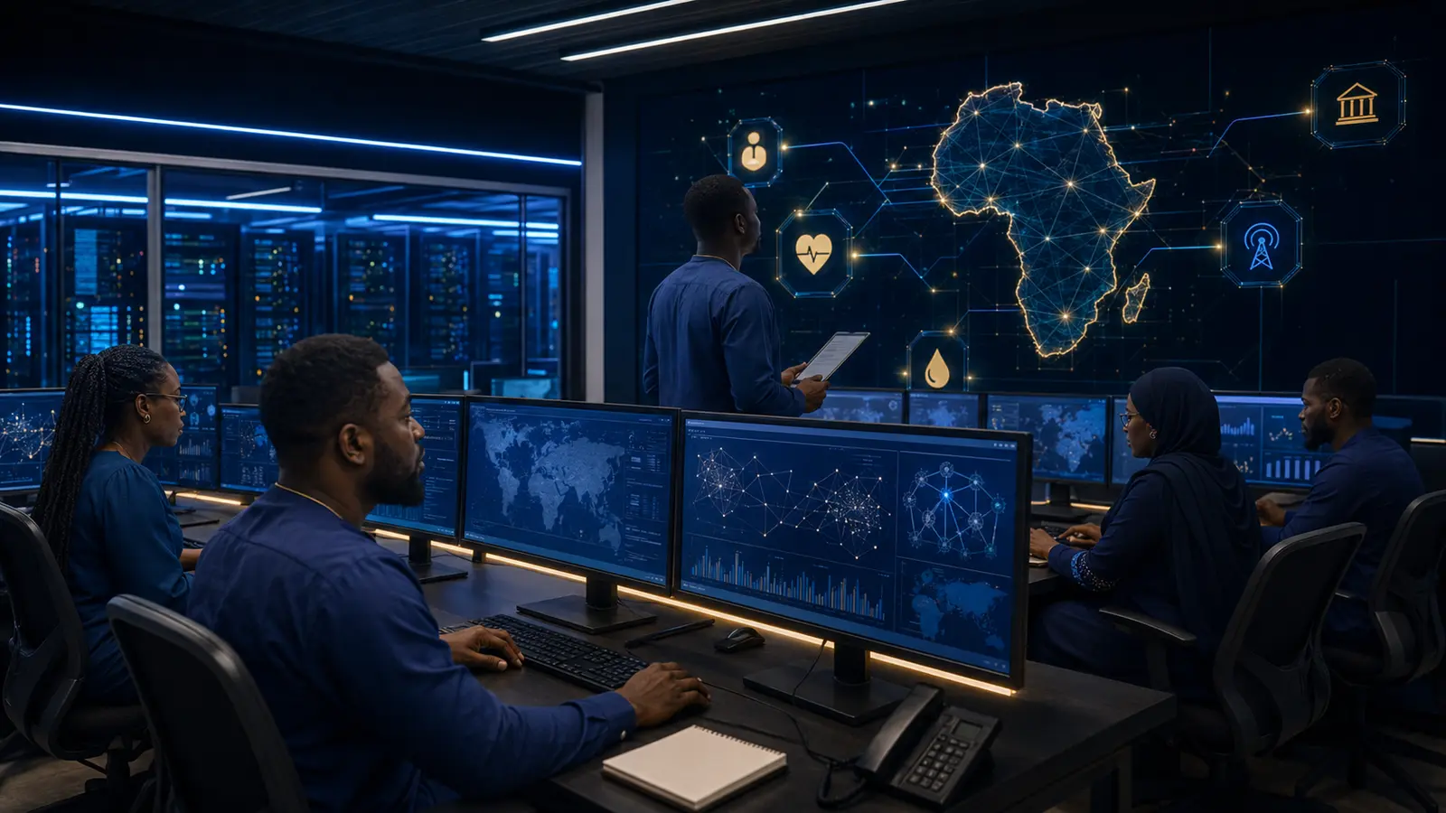 Centre opérationnel de cybersécurité africain protégeant les services essentiels et un datacenter souverain